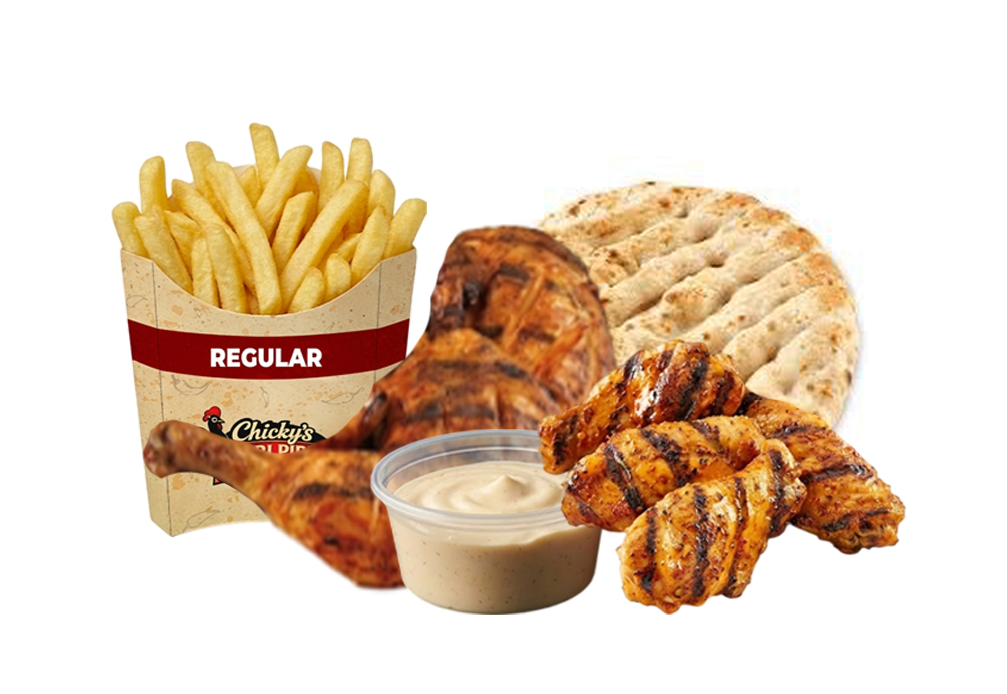 Chicky's Piri Piri feast platter